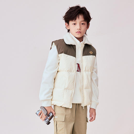 PUMA彪马官方正品 新款儿童冬季羽绒马甲 商品图3