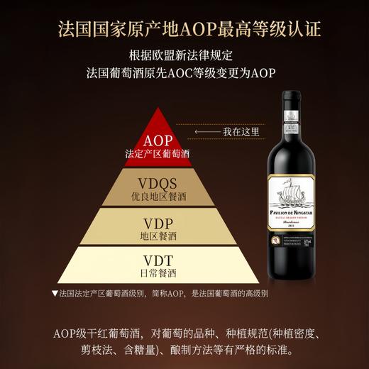 热卖中！！【法国原瓶进口】凯瑟王古堡龙船珍藏干红葡萄酒 买4支加送电动开瓶器！ 商品图3