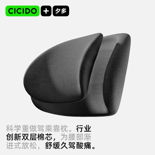 山姆在售同款 cicido7A抗菌双层慢回弹头枕/腰靠 商品图7