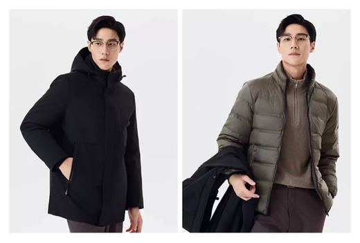 男士福利三合一可拆卸90白鹅绒商务通勤精品鹅绒服 商品图9