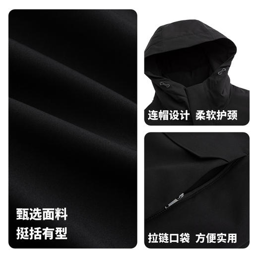 【鸭绒】圣得西2025年冬季羽绒服青年男款户外休闲保暖连帽外套 商品图4