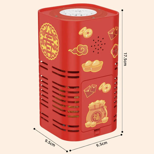抖音热卖爆款新年烟花泡泡机全自动鞭炮电动音效生日礼物网红玩具 商品图2