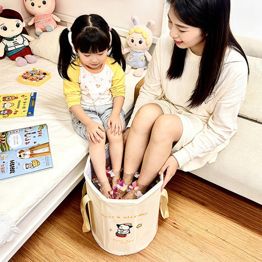  打工人的SPA自由，从38cm深桶泡脚开始【三浦植造折叠泡脚桶】覆盖“三阴交”，深层次缓解疲劳，把血液循环“泡”到位❗  仅需39.9 把属于你的每日SPA带回家 商品图3