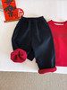 【新年暖装备❗️轻柔不臃肿】2026马年新年春节冬新款帅气百搭男童加绒休闲裤时髦保暖简约直筒裤新品。jc 商品缩略图0