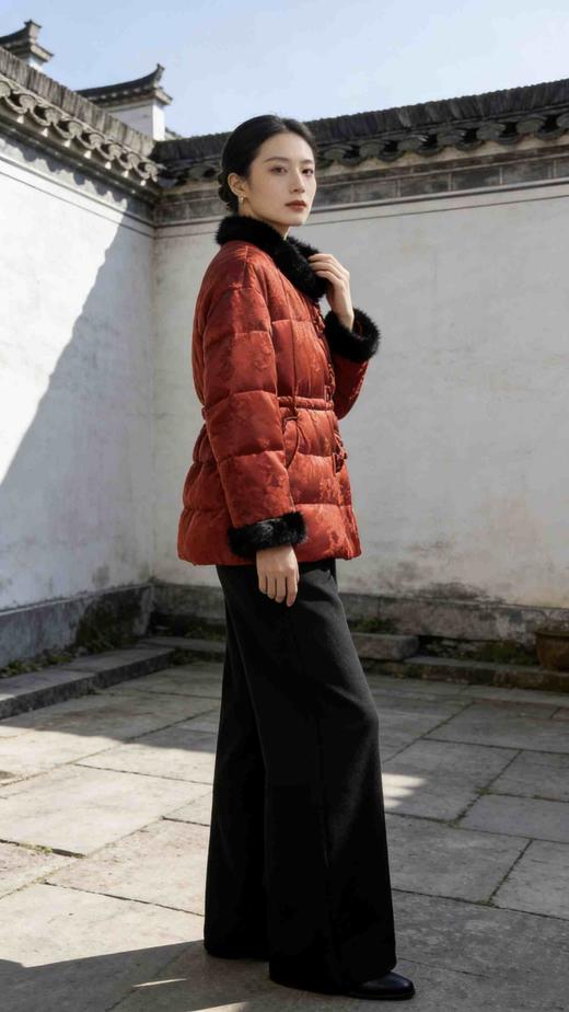 543379新中式国风鹅绒服 商品图6