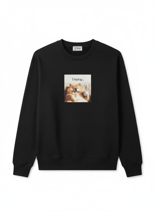 佐丹奴男装25年新款时尚印花抓绒卫衣01095612 商品图3