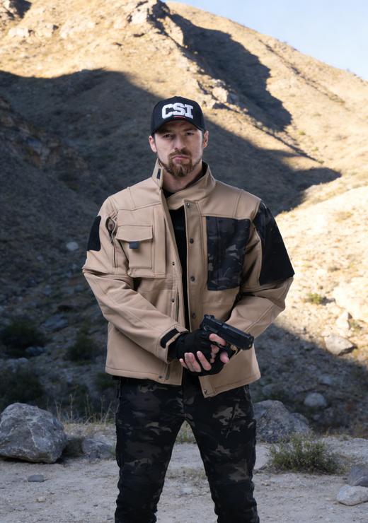 【硬核清仓 断码不补 防泼耐磨抗撕裂 9个口袋装载】猛禽L5级软壳复合摇粒绒抗寒战术外套ds（hy） 商品图0