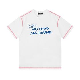 中性款哈苏走线印花短袖T恤ba003