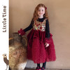 littletime女童连衣裙2025秋冬新款圣诞新年韩版加绒保暖公主裙 商品缩略图0