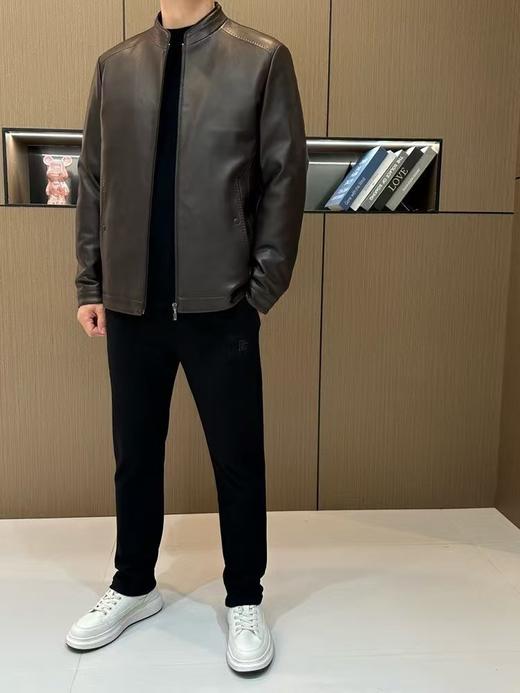 雷军同款沙驰莱赛尔蛋白皮＋90白鹅绒石墨烯羽绒皮衣 商品图7