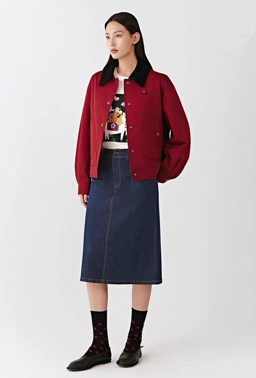小禾同款“马上蜂猴”新年红运纯棉服夹克 商品图9