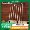 Berry&Bird不锈钢荷兰锄不锈钢摆动拉锄不锈钢翻草耙飞机铲 商品缩略图0