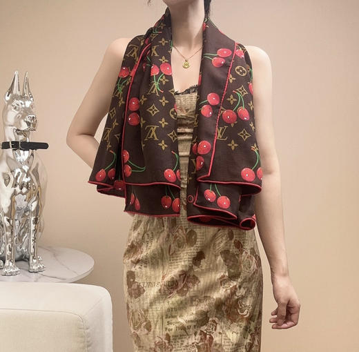 秋冬特惠💰450 LV围巾 LV X TM MONOGRAM
CERISE 丝毛方巾【双面丝毛同色】 商品图2