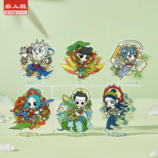 《非人哉官方店》四季笙歌Q版亚克力立牌盲盒动漫周边原创桌面小摆件 商品图1