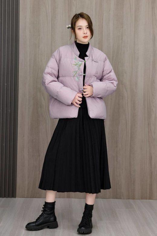 卉遇&国风刺绣款羽绒服｜设计师款羽绒服，国风满满更温暖 商品图1