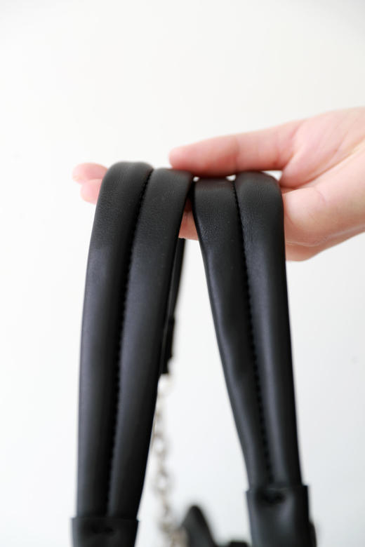 饮奶小牛皮托特包，大号链条包。复古电镀五金大容量女包E010888 商品图14