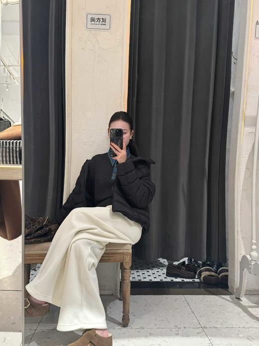 【门店同款】ENJOY冬季“暖冬知性”排骨连帽羽绒服 168043952 商品图1