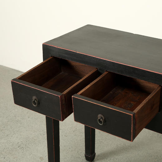 黑四屉桌 商品图6