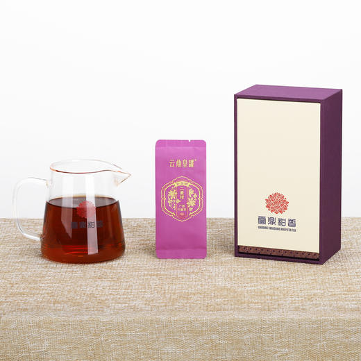 紫韵·二黄柑广西六堡茶（拆泡装）50克 商品图1