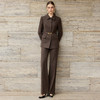 IWY/高级感咖啡色西装套装女通勤知性极简风职业装两件套工作服25CP896 商品缩略图1
