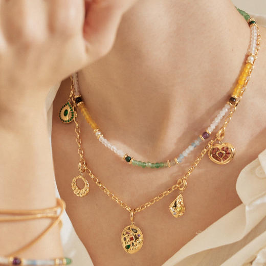 【Lagomist】早餐系列 | 彩虹串珠项链 商品图2