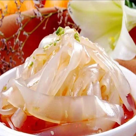 【MLT】大拉皮  凉拌粉皮  水晶凉粉  爽滑  有嚼劲  开袋即食 商品图1