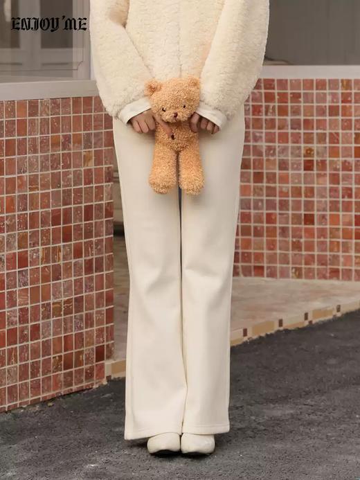 【门店同款】ENJOY冬季月光白显瘦微喇裤 169099202 商品图1