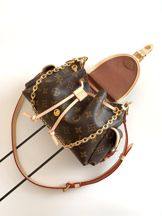 秋冬特惠💰1290 渠道级LV【全钢五金 MB163c01变码芯片】te级LV 全套包装 M25085老花 Odysée 手袋 商品图6