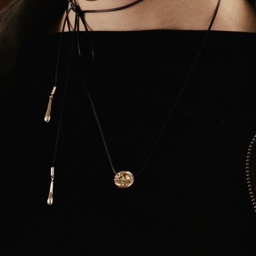 【LAGOMIST】早餐系列 | 金/银砂糖贝果毛衣链 商品图6