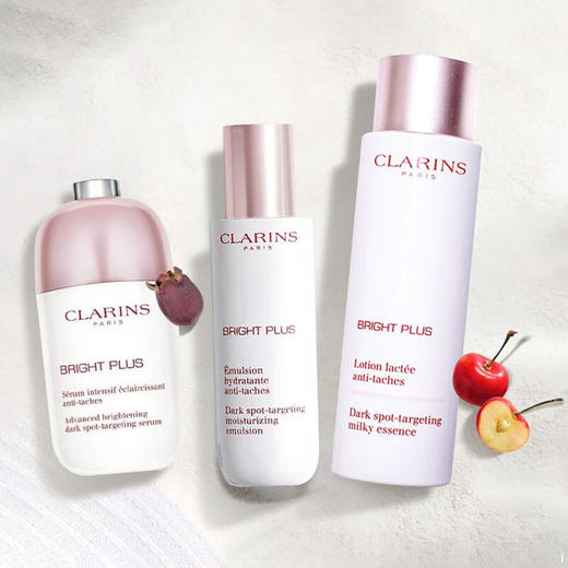 【一口价】Clarins 娇韵诗 透亮焕白淡斑三件套（滋润水200ml+乳液75ml+小瓷瓶精华50ml） 商品图2