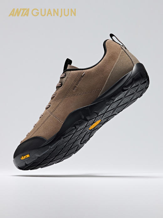 安踏冠军寻山丨休闲运动鞋真皮冬季男女耐磨防滑徒步鞋112618805A 商品图2