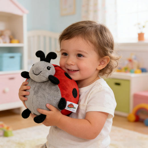 美国Cloud B《暮光之城》系列宝宝瓢虫毛绒玩具 商品图2