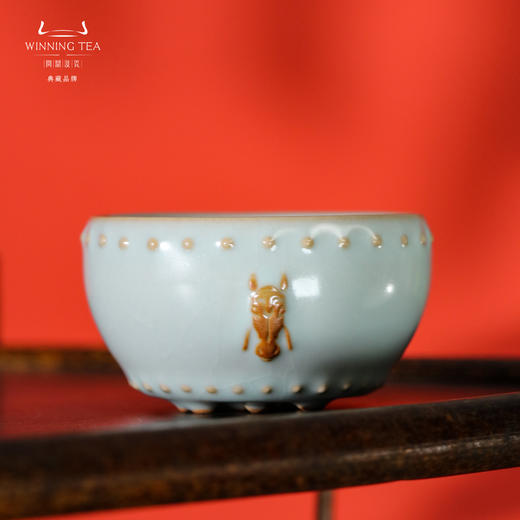 问鼎汝瓷马首战鼓杯 商品图0