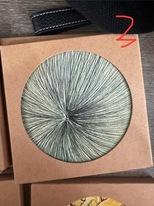 锦江丨蔡星光丨杯垫 毛发 商品图0