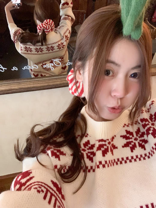 <曾小咸推荐>现货秒杀 ！微信超特价！韩系费尔岛毛衣 日常189.99 立减110 秒杀79.99！！ 商品图13