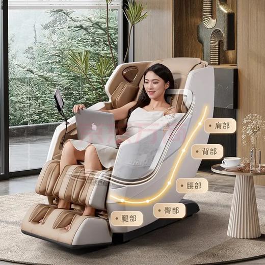 芝华仕多功能电动按摩椅家用太空舱MZ530 暮云灰-7天发货 商品图3