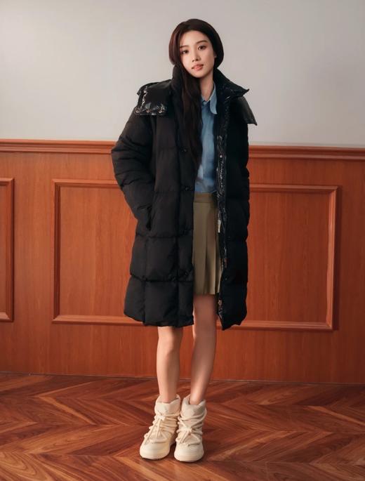 一店k（工厂年底周转资金 福利价！） 羽皇级别！90%鹅绒！ 降温本命羽绒服 穿上就是氛围感女生 超多明星都在穿  litte长款/Maire短款/粗花呢鹅绒服 商品图6