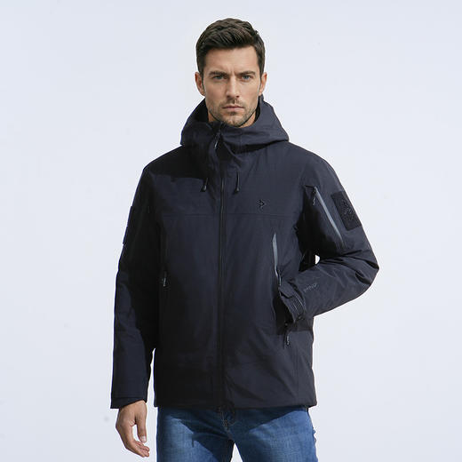 【龙牙上新】龙牙战之炽鲨战术连帽羽绒服 商品图1