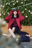 小禾同款“马上蜂猴”新年红运纯棉服夹克 商品缩略图1