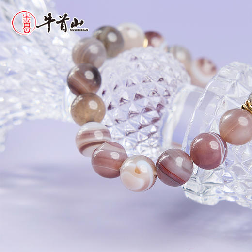 牛首山文创雨花石系列串珠国风手饰送闺蜜南京纪念品生日礼物 商品图1