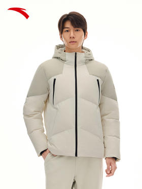 安踏六度芯羽绒服丨火山岩短款棉服男冬季新款加厚外套152547919N