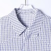33267SDSA秋冬新款痞帅男装韩版简约撞色格纹小格子设计长袖衬衫百搭 商品缩略图2