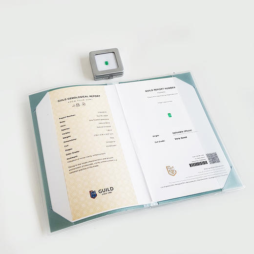 【天然正品】天然收藏级微油哥伦比亚木佐绿1.28克拉祖母绿裸石291225NJS11 商品图1