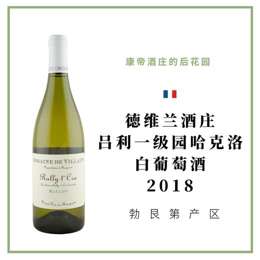 Domaine De Villaine 德维兰酒庄吕利一级园哈克洛白葡萄酒 商品图0