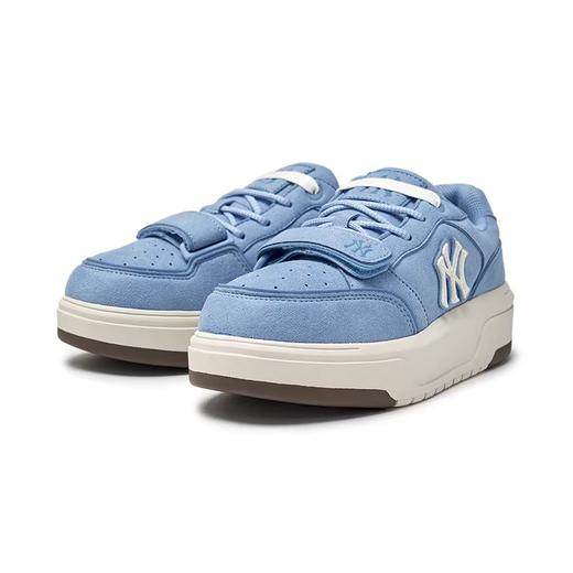 学院风老爹鞋，厚底增高设计。复古情侣魔术贴撞色学长鞋E010858 商品图6