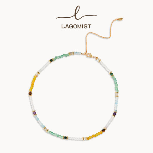 【Lagomist】早餐系列 | 彩虹串珠项链 商品图0