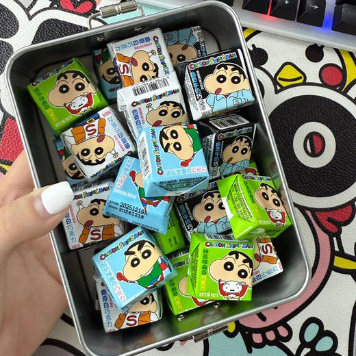 蜡笔小新曲奇巧克力 4盒装配礼盒袋（75g/盒） 商品图10