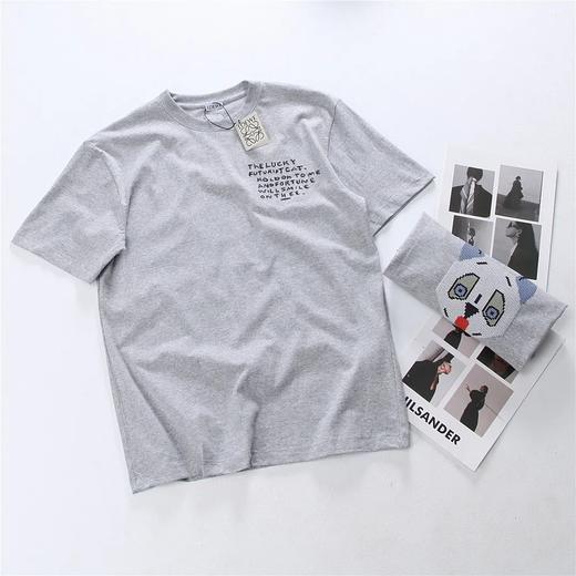 【sm1】26联名款！情侣时尚休闲熊猫刺绣潮流宽短袖T恤！！ 商品图1