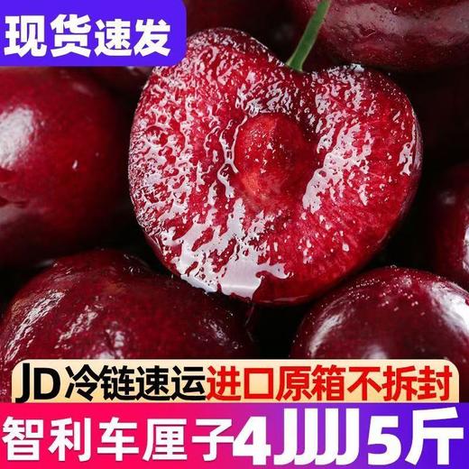 【京东包邮❗️新鲜到家🔥原箱智利车厘子】飘洋过海的情谊，从智利到中国，优选精品进口车厘子，当季应季水果，营养美味又健康，老人/孕妇/水果，新鲜水果大樱桃车厘子L 商品图0