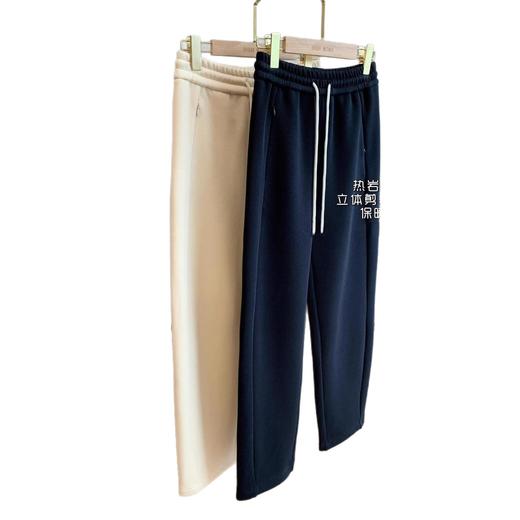 瘦瘦裤！2026一体热岩绒休闲裤显瘦裤立体保暖加绒香蕉卫裤女冬款！ 商品图5
